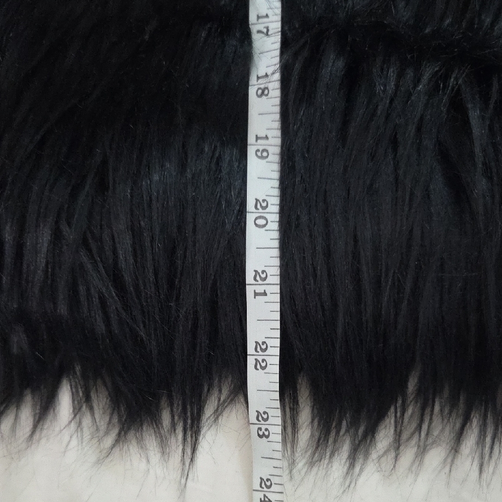 MISSGUIDED,  Black Faux Fur Jacket - Picture 9 of 9